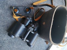 PAIRE DE JUMELLES RUSSES SOVIETIQUES MILITAIRE 8 X 30 LENTILLES ORANGE