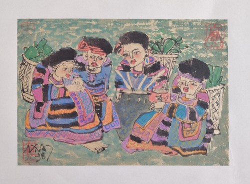 Peinture ancienne asiatique