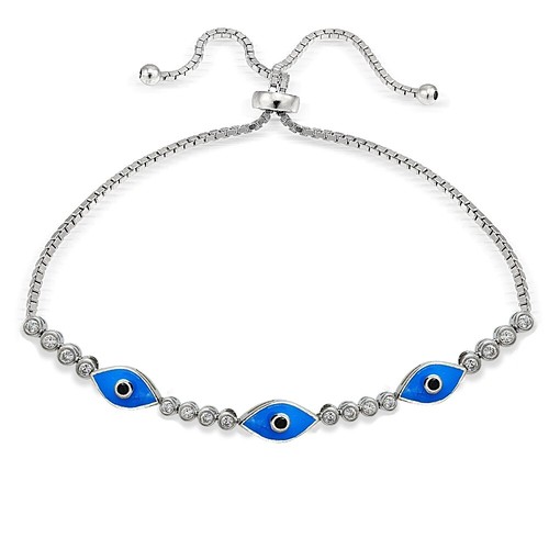 Argent sterling bleu - argent,