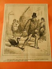 Typo 19ème Nouvelle Loi sur la Presse Sortir avec son Canard