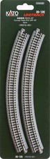 4 Rails courbe 45° - Kato