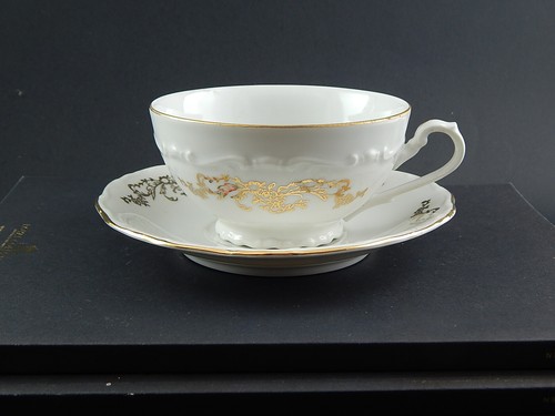Rocaille antique tasse avec - rocaille,