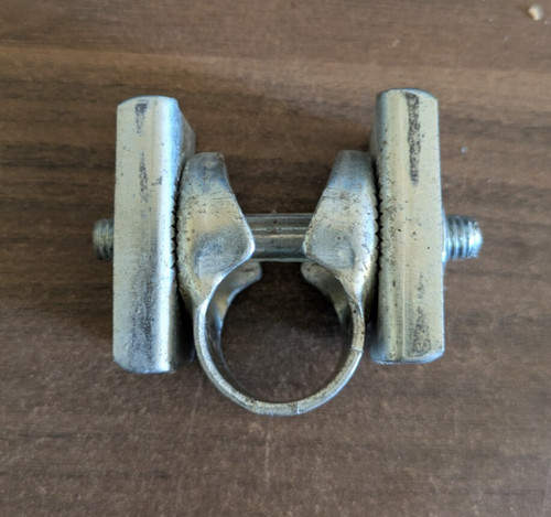 Collier fixation tube selle - fixation, de