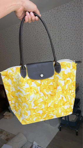 Sac pliage longchamp - pliage, pétales