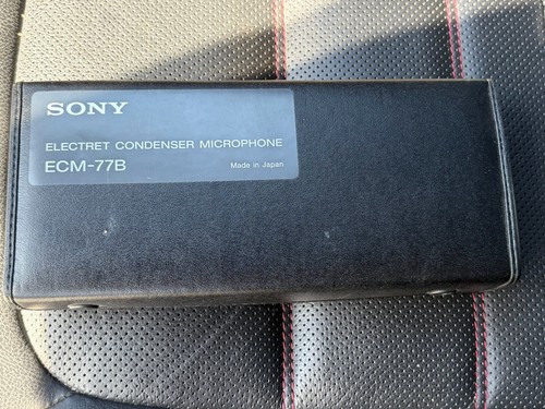 Sony ecm 77b - ecm-77b, electret