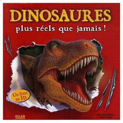Livre dinosaures plus réels - livre,
