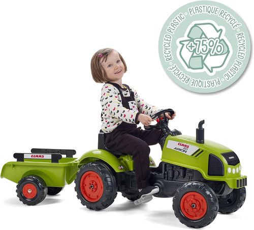 Tracteur pédales falk avec - À,