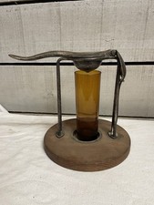 Rare Presse Agrumes Métal Argenté Kirby Beard Ancien Collection 