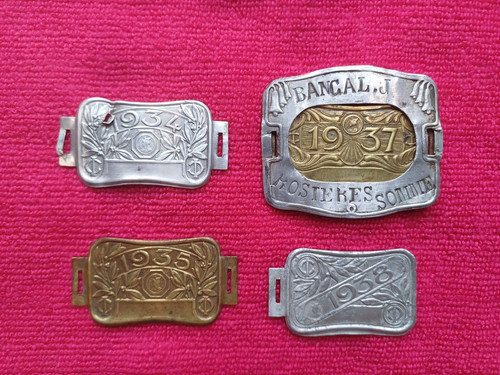 Plaques fiscales annees 35 - plaques,