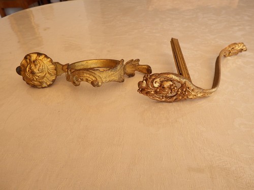 Ancien cache piton bronze - ancien,