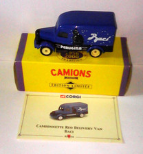 Camions antan corgi red - camions,