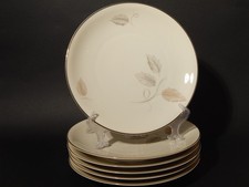 Antique Service Table 6 Plat