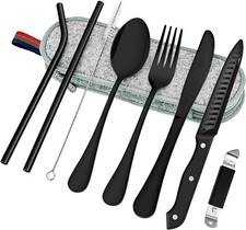 9 PièCes Couvert Camping