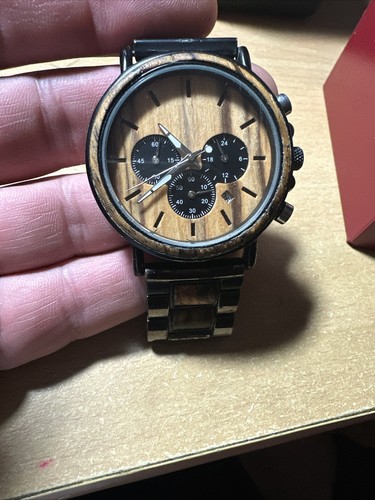 Montre bois jean délatour - en,