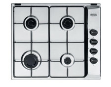 DE LONGHI YAL46ASV Table de Cuisson Inox La Gaz 58 CM 4 Brûleurs Grilles Email