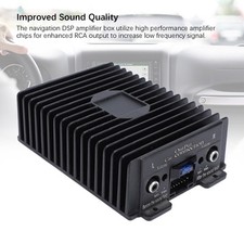 Amplificateur DSP De Haut-parleur Hôte Radio Boîtier 'amplificateur DSP De
