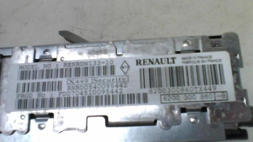 Autoradio origine renault - autoradio, d'origine
