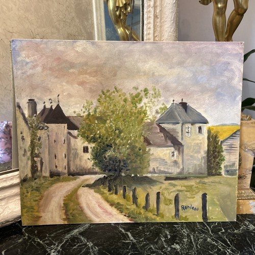 Tableau huile sur - sur, panneau