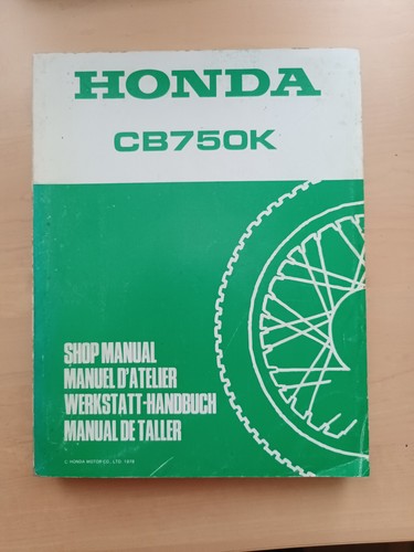 1978 honda 750 manuel - 1978*honda, cb