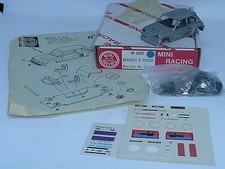 KIT MINI RACING No 47 1/ 43 : RENAULT 5 TURBO DE SERIE SALON DE FRANCFORT 1979