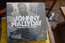 Coffret collector Johnny Hallyday Mon pays c'est l'amour - NEUF - LP-CD-SCELLE-