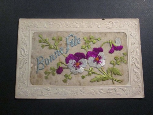 Carte postale fantaisie - , brodee