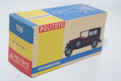 Politoys 109 fiat real - 109, s