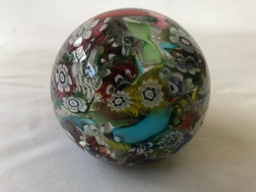 Vintage presse papier verre - vintage, en