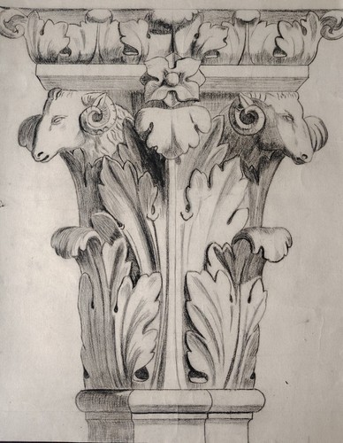 Beau dessin académique - beau, mine