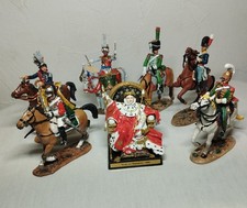  Lot 7 Figurines Napoléon 1er plomb peint Del Prado
