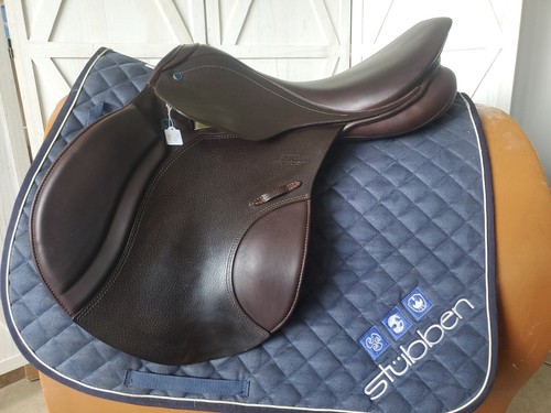 Stubben roxane jump saddle - s,