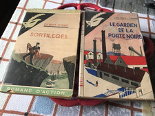 2 livres collection Masque sortilège  gardien de la porte noire avec jaquettes