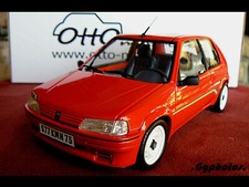 peugeot 106 rallye phase 1 rouge 700ex 1/18 1 18 1:18 otto ottomobile ottomodels