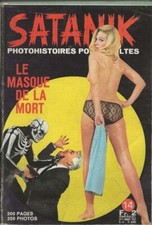 RARE EO ROMAN PHOTO + SATANIK N° 14 + VITTORIA SOLINAS : LE MASQUE DE LA MORT