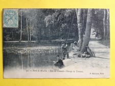 cpa Forêt de MEUDON (Hauts de Seine) BOIS de CLAMART Étangs de TRIVAUX Pêcheurs