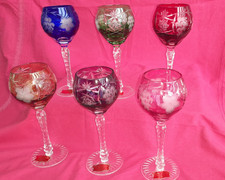 Verres vin couleur en - a,