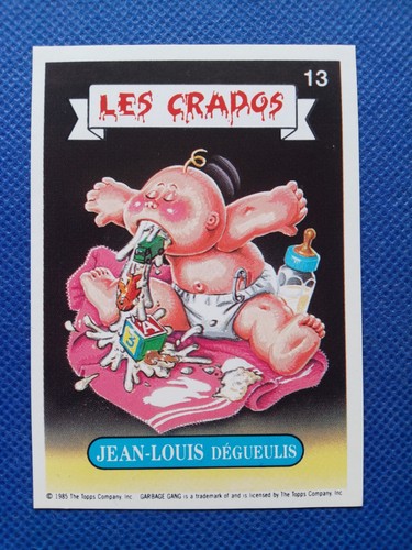 Les crados carte numéro 13 - les,