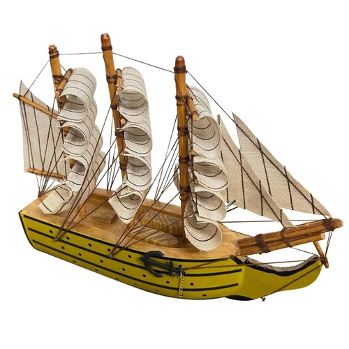 Wooden display model hms - display,