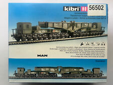 KIBRI 56502 MAN Transformer Support Wagons Uaai 687.9 "Assembly Kit" - Ref. A010