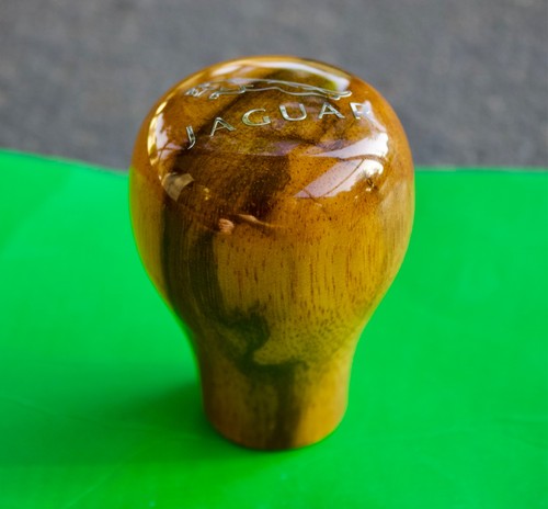 Jaguar wood gear shift knob - gear,