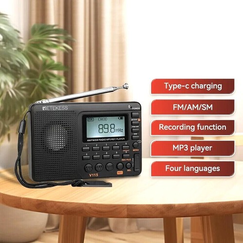 Radio portable sw avec - radio, fm/am/sw