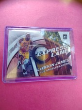 LeBron James Los Angeles Lakers Carte Basket-ball NBA Express Lane Optic