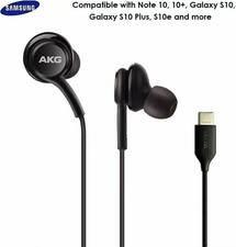 AKG SAMSUNG Original Écouteurs USB-C  EO-IG955 NOIR Galaxy S10 S20 S23 S24 Zflip