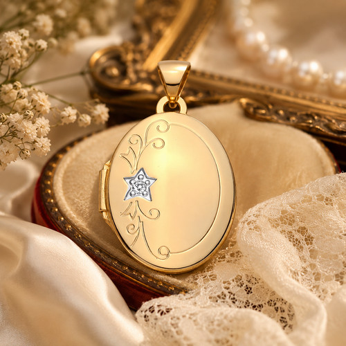 Ancien pendentif médaillon