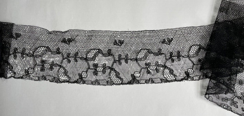 Dentelle ancienne chantilly - dentelle,