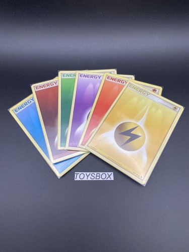 Carte pokémon set energy - carte,