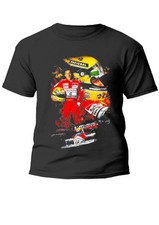 Tee shirt ayrton - senna, 100%