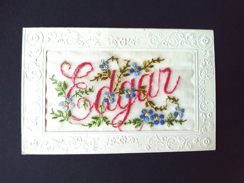 Carte postale fantaisie - carte, brodee
