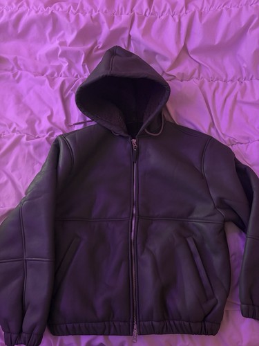Stussy work shearling leather - work,
