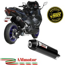 Echappement Complete Moto Mivv Yamaha T-Max 560 2024 Oval Black Carbon Cap